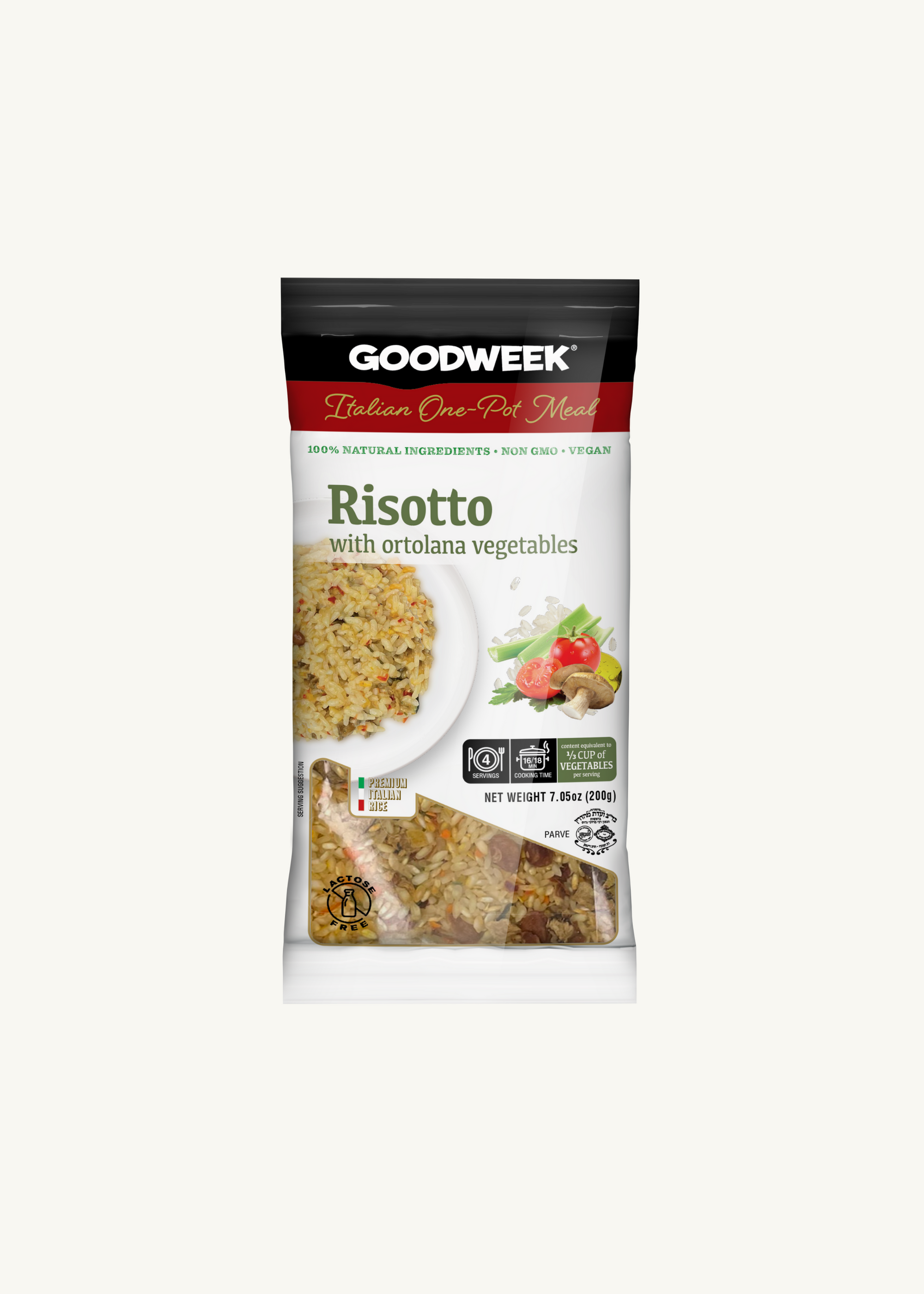 Risotto with ortolana vegetables