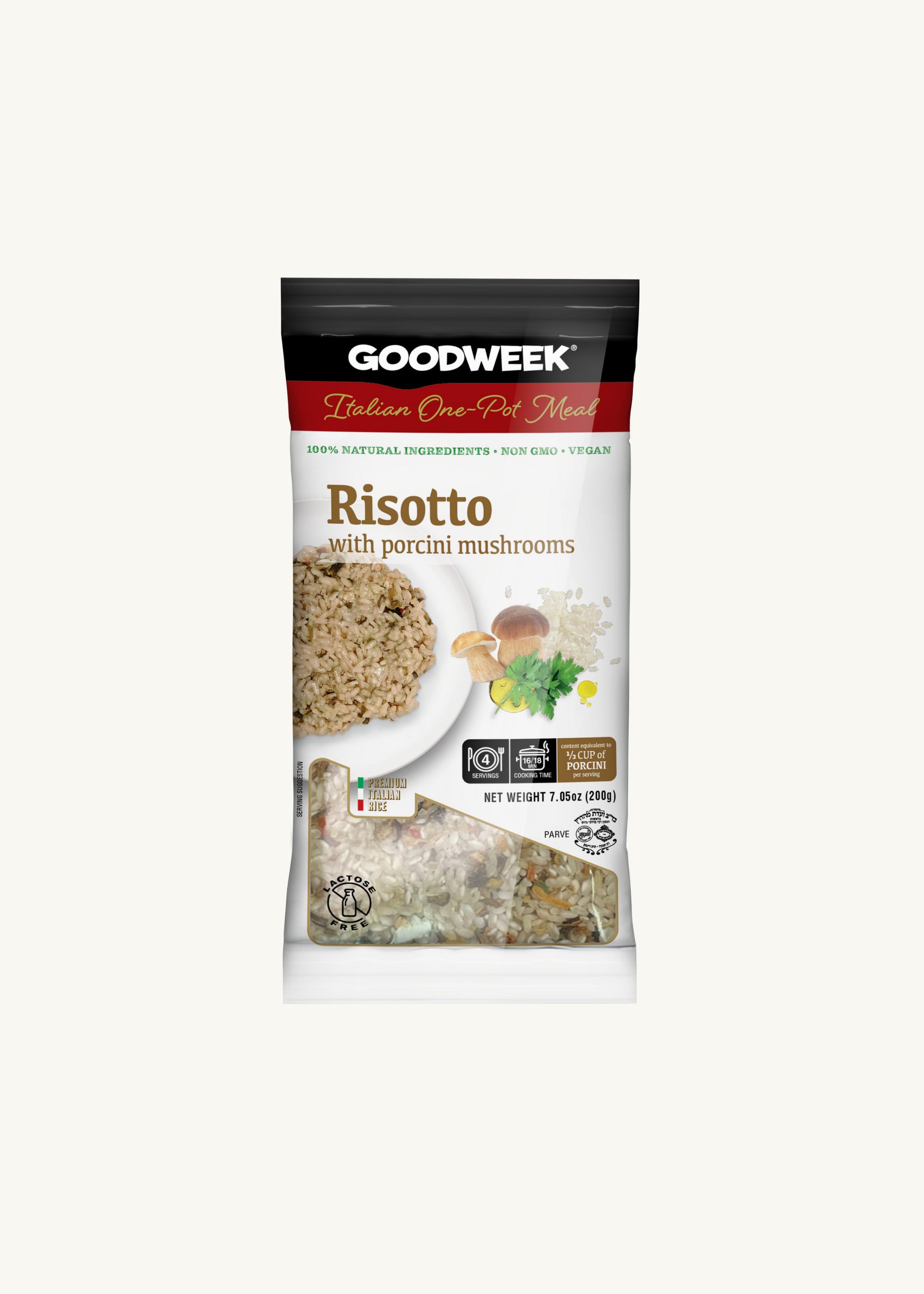 Risotto with porcini mushrooms