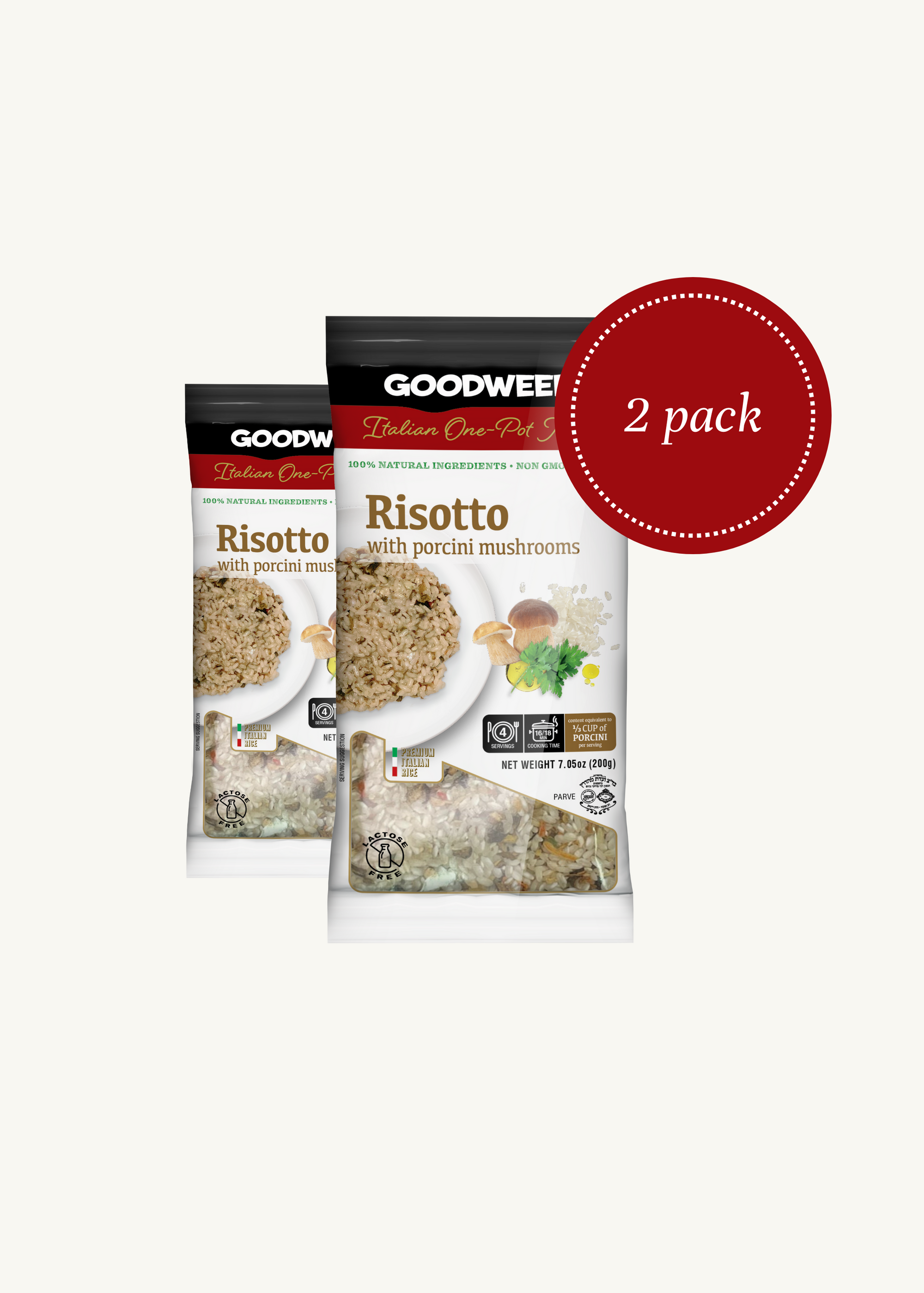 Risotto with porcini mushrooms